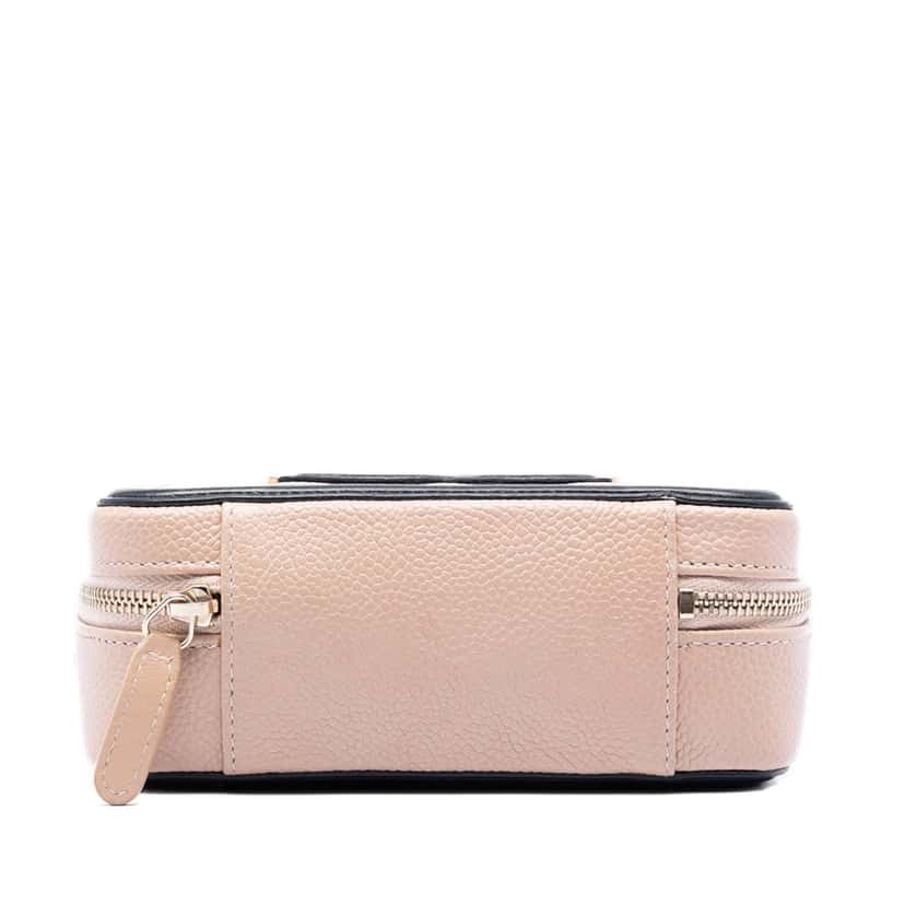 Chanel Mini Caviar CC Filigree Crossbody Pink Leather Very good condition - Inside View
