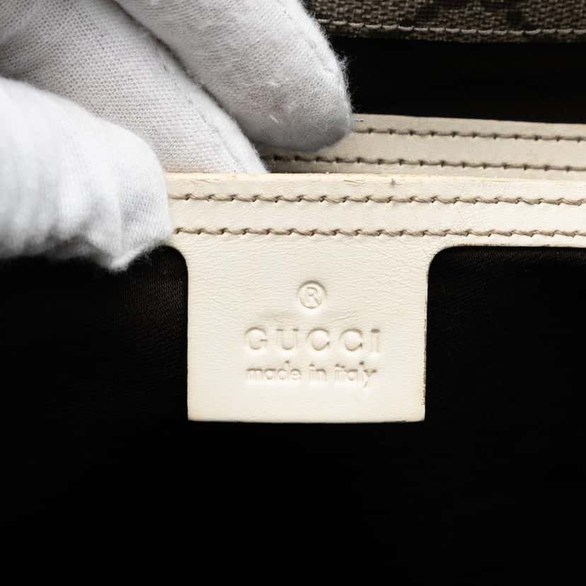 Gucci GG Supreme Crossbody Beige Very good condition - Box View