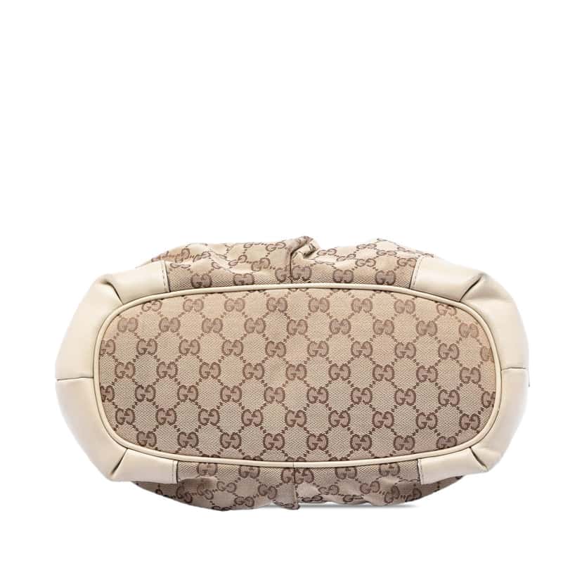 Gucci GG Canvas Sukey Satchel Beige Very good condition - Inside View