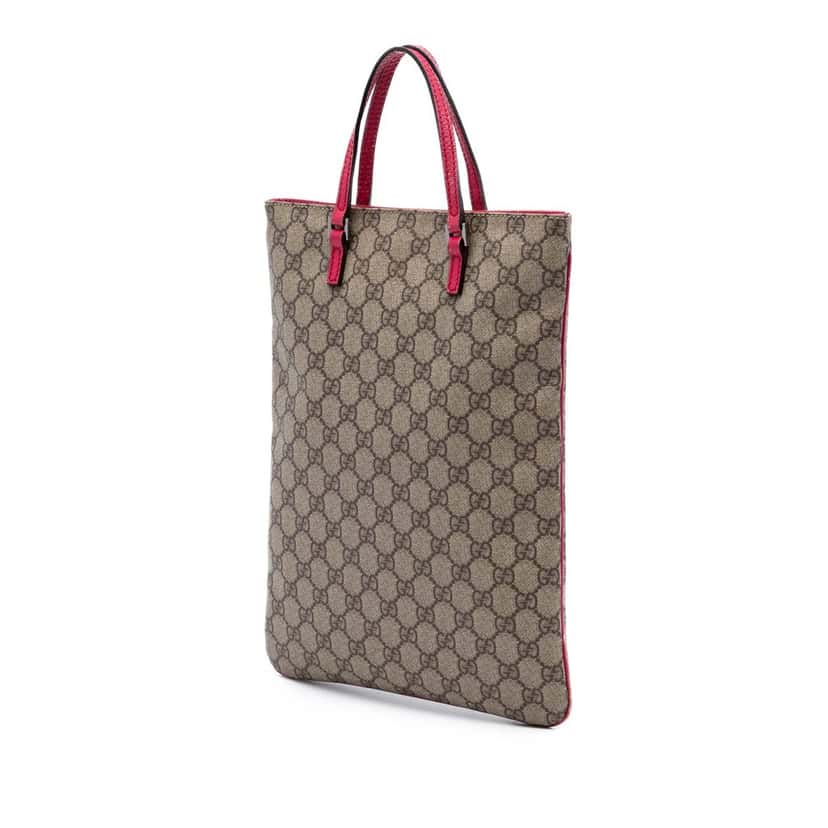 Gucci GG Supreme Tote Beige Very good condition - Back View