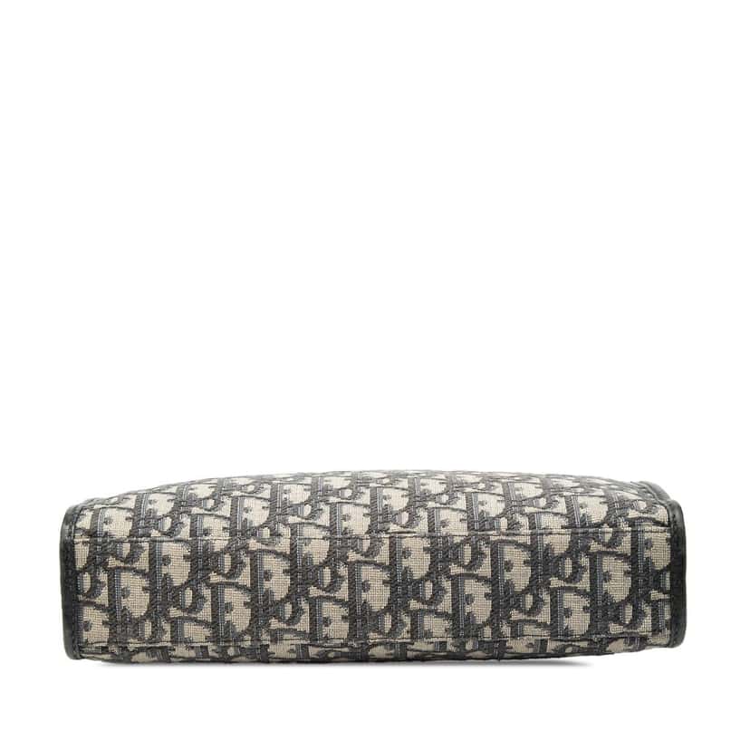 Dior Oblique Canvas 30 Montaigne Dea Pouch Blue Very good condition - Inside View