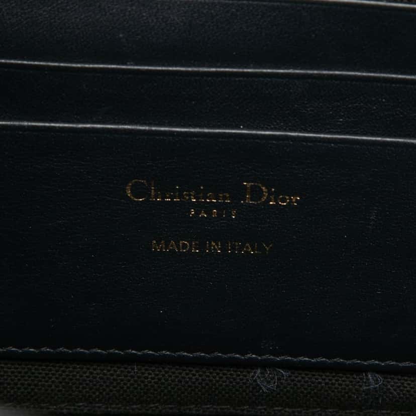 Dior Oblique Canvas 30 Montaigne Dea Pouch Blue Very good condition - Box View
