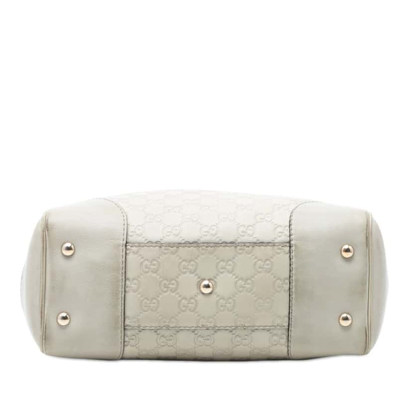 Gucci Guccissima Mayfair Tote White Leather Very good condition - Inside View