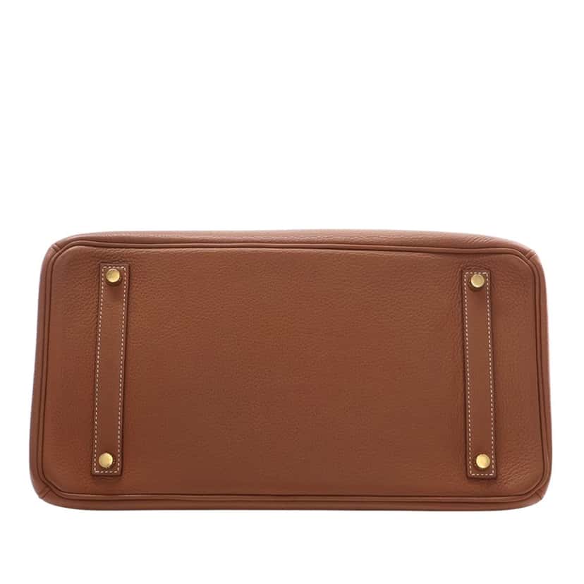 Hermès Togo Birkin Retourne 35 Brown Leather Very good condition - Box View