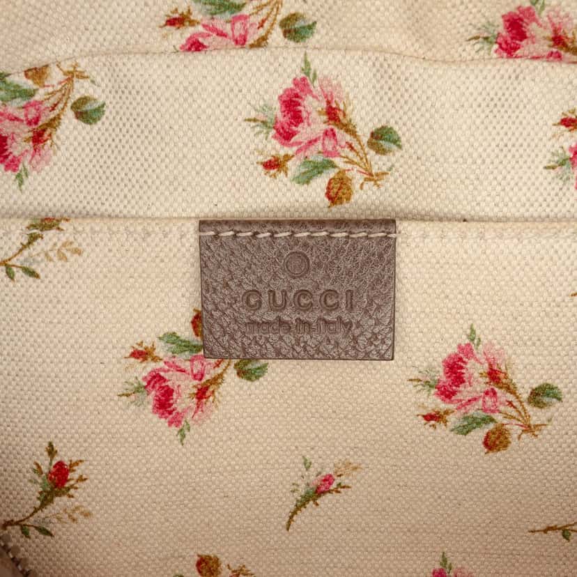 Gucci GG Supreme Web Neo Vintage Crossbody Beige Very good condition - Box View