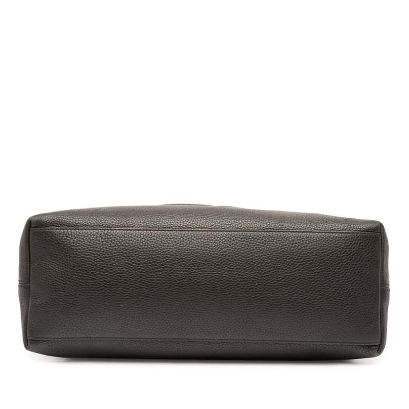Gucci Medium Calfskin Soho Chain Tote Black Leather Good condition - Inside View