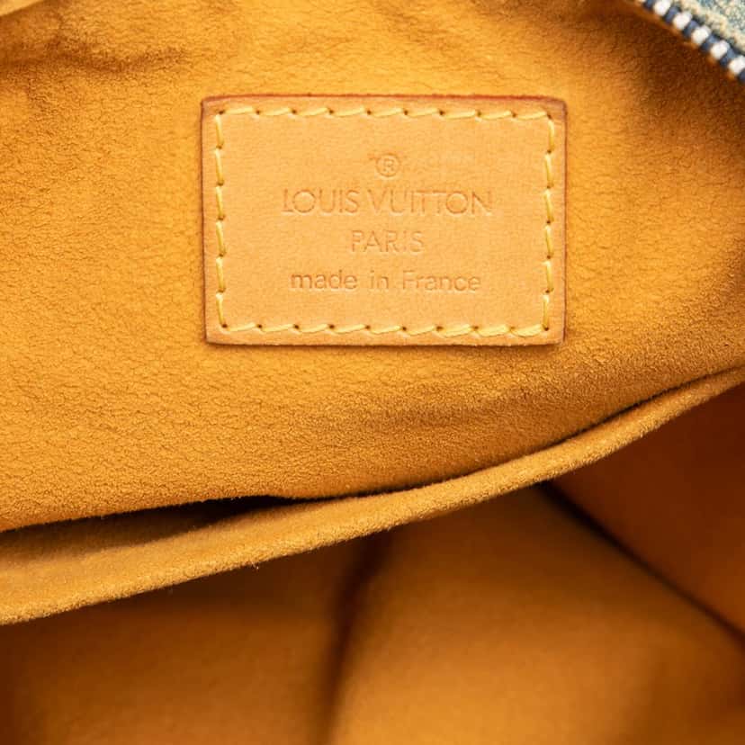 Louis Vuitton Monogram Denim Baggy PM Blue Very good condition - Box View