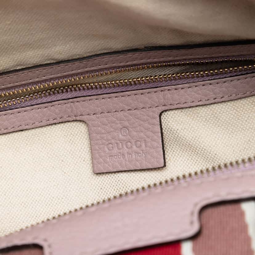Gucci Medium GG Canvas Web Joy Boston Bag Beige Very good condition - Box View