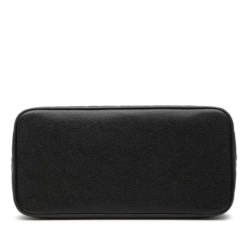 Chanel Caviar Medallion Tote Black Leather Very good condition - Inside View