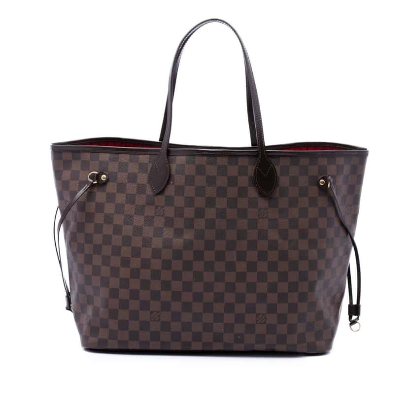 Louis Vuitton Damier Ebene Neverfull GM Brown Very good condition - Front View