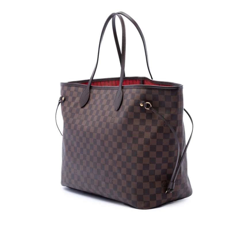 Louis Vuitton Damier Ebene Neverfull GM Brown Very good condition - Back View