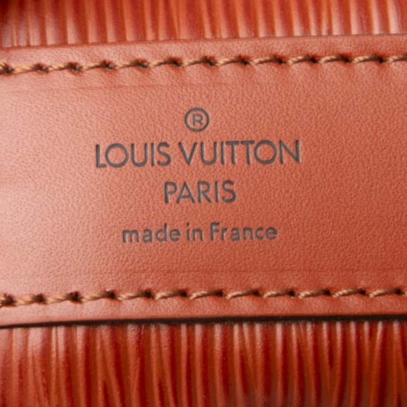 Louis Vuitton Epi Sac D Epaule PM Brown Leather Very good condition - Box View
