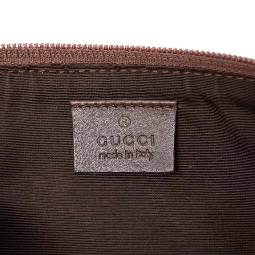 Gucci GG Canvas Boat Brown Very good condition - Box View