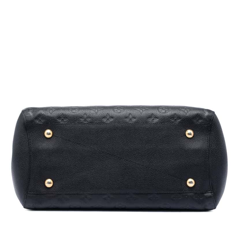 Louis Vuitton Monogram Empreinte Montaigne GM Black Leather Very good condition - Inside View