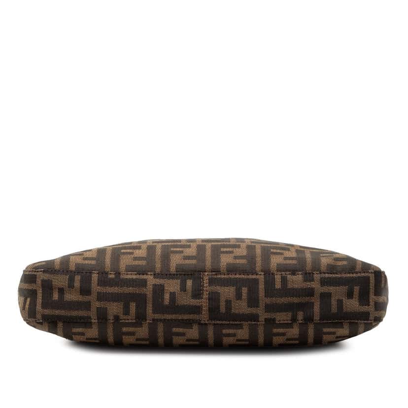 Fendi Zucca Canvas Shoulder Bag Brown Very good condition - Inside View