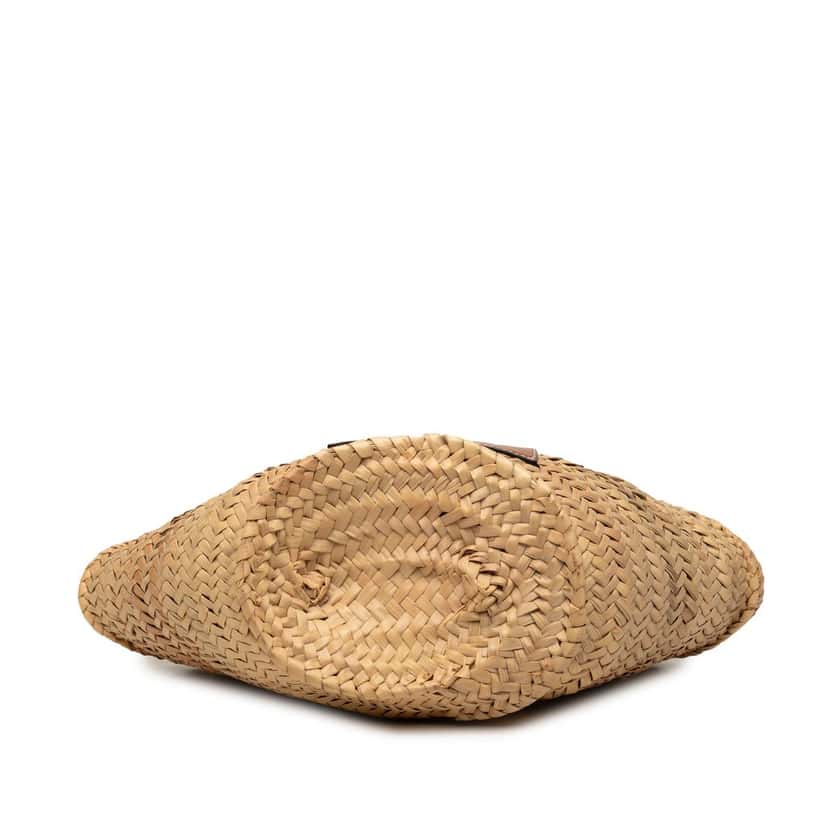 Loewe Small Raffia Anagram Basket Tote Beige Very good condition - Inside View