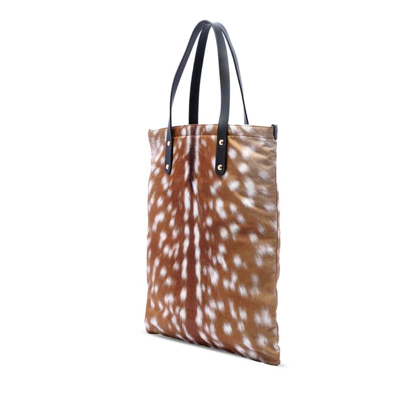 Burberry Pony Hair Tote Brown Very good condition - Back View