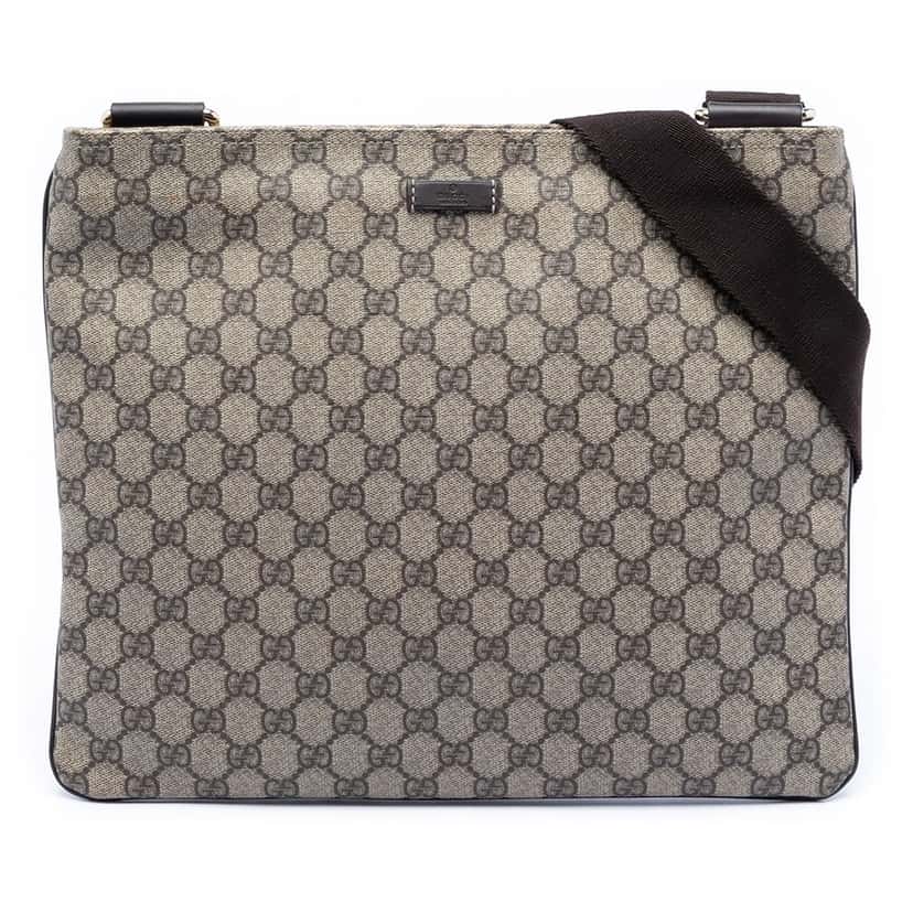 Gucci GG Supreme Crossbody Beige Very good condition - Front View