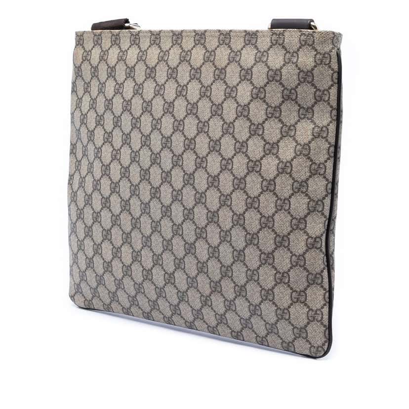 Gucci GG Supreme Crossbody Beige Very good condition - Back View