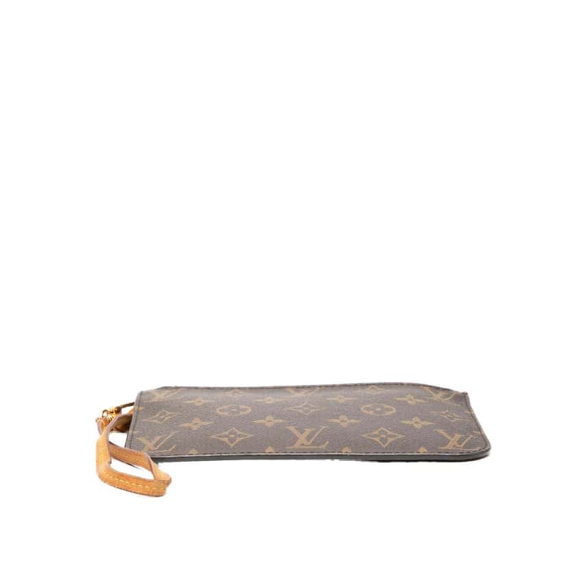 Louis Vuitton Monogram Neverfull PM Pouch Brown Very good condition - Inside View