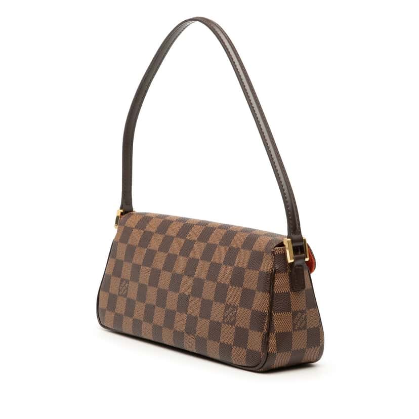 Louis Vuitton Damier Ebene Recoleta Brown Very good condition - Back View