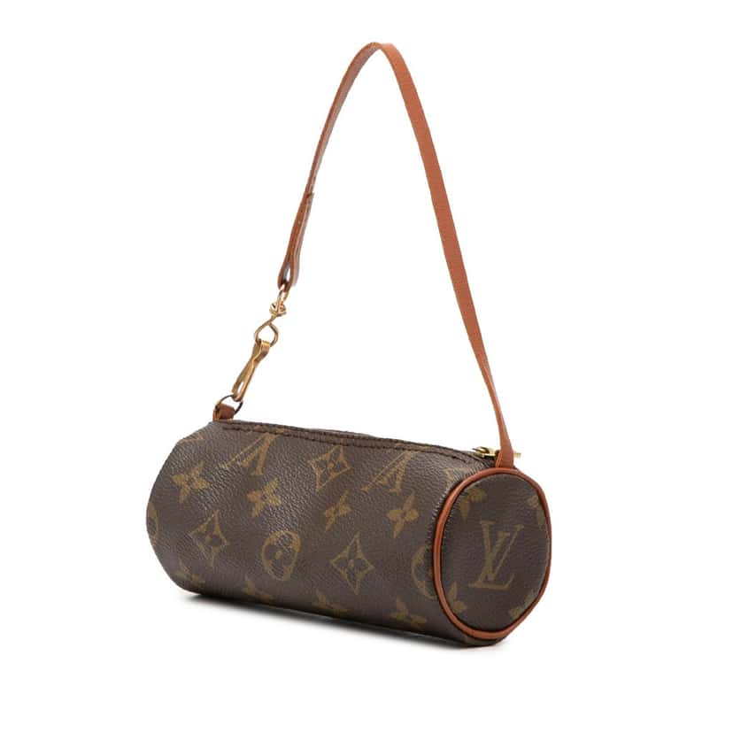 Louis Vuitton Monogram Papillon Pochette Brown Very good condition - Back View