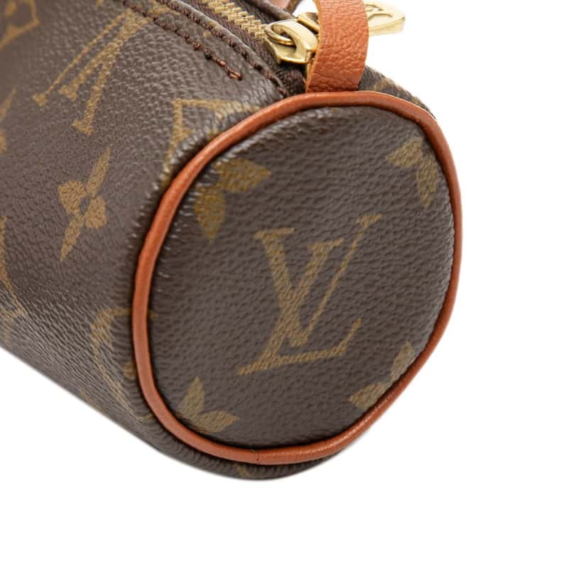 Louis Vuitton Monogram Papillon Pochette Brown Very good condition - Box View