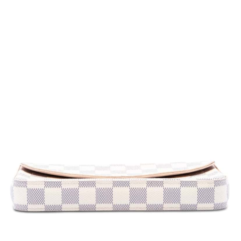 Louis Vuitton Damier Azur Pochette Felicie White Very good condition - Inside View