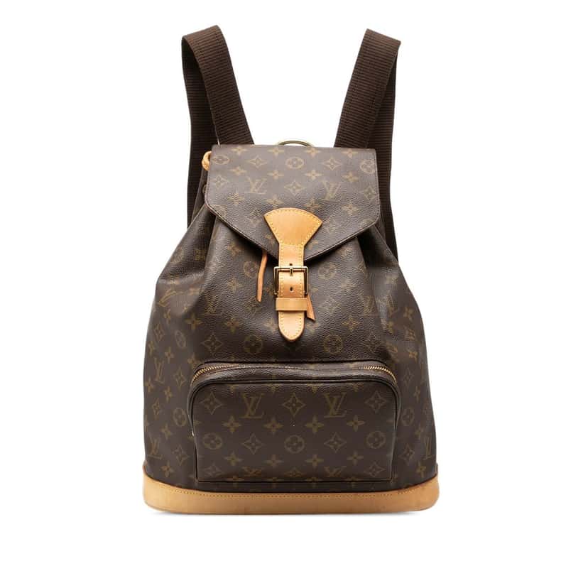 Louis Vuitton Monogram Montsouris GM Brown Very good condition - Front View