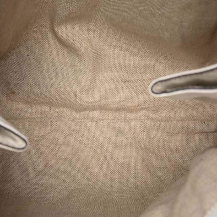 Gucci GG Canvas Icon Bit Zip Tote Beige Very good condition - Model View