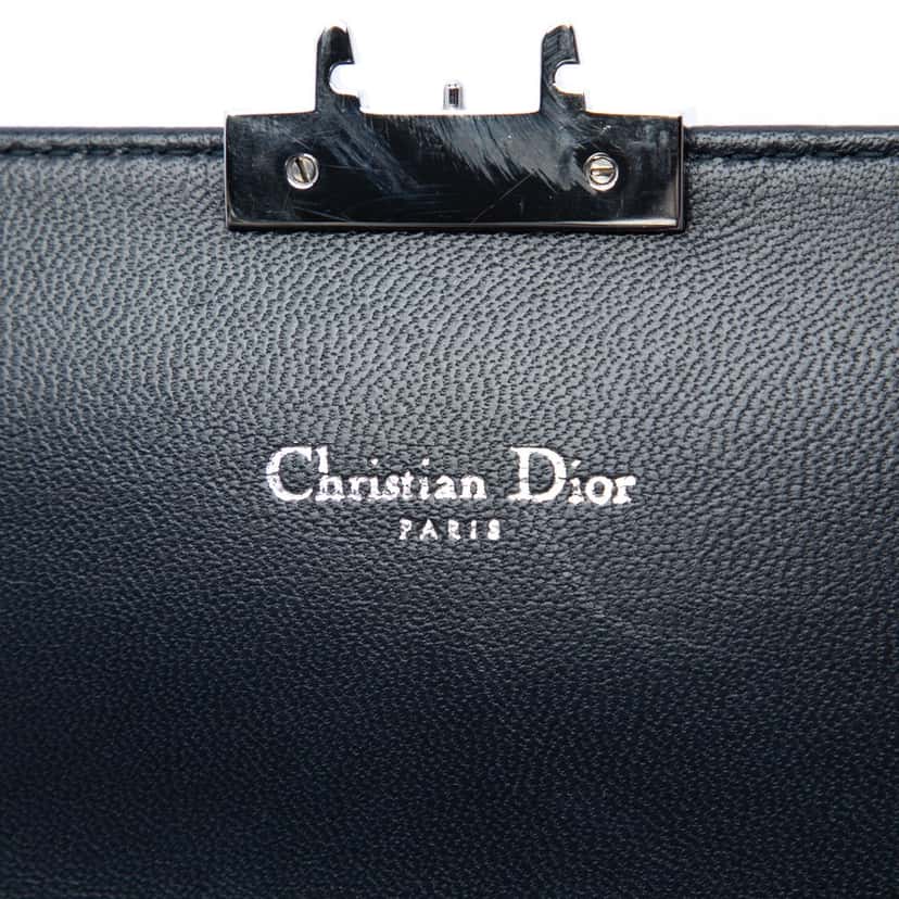 Dior Patent Miss Dior Promenade Crossbody Blue Leather Very good condition - Box View