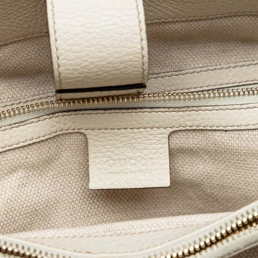 Gucci Medium GG Canvas Bamboo Diana Tote Beige Very good condition - Box View