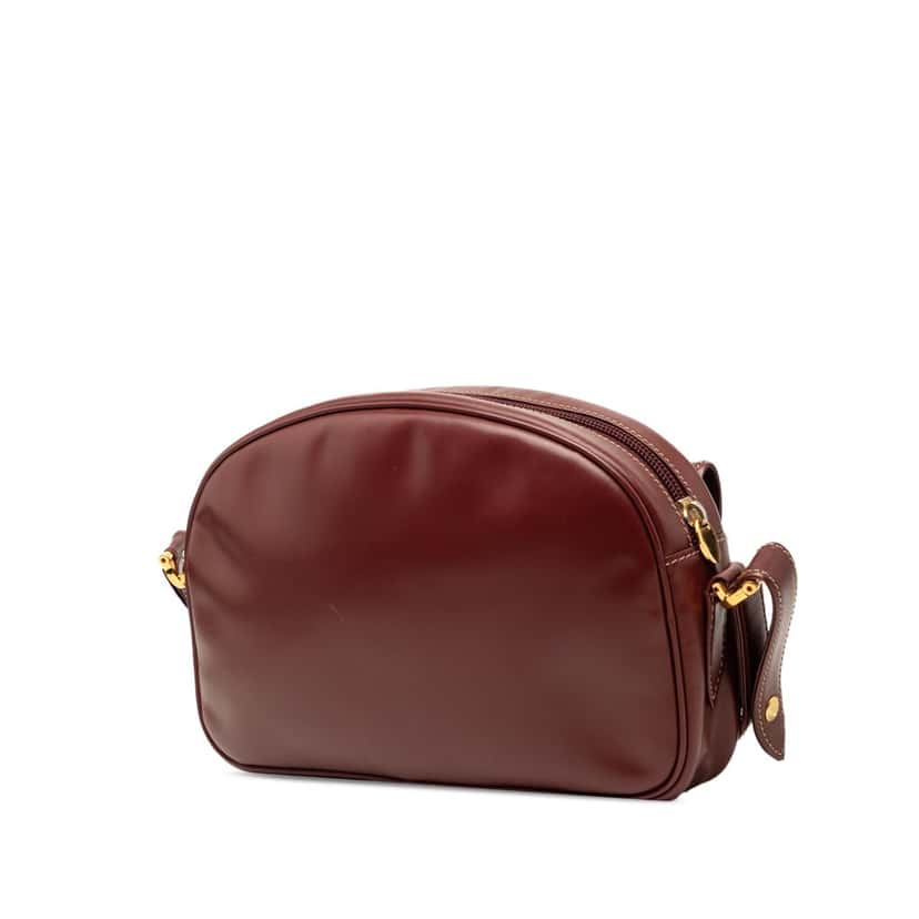 Cartier Leather Must De Cartier Crossbody Red Leather Very good condition - Back View