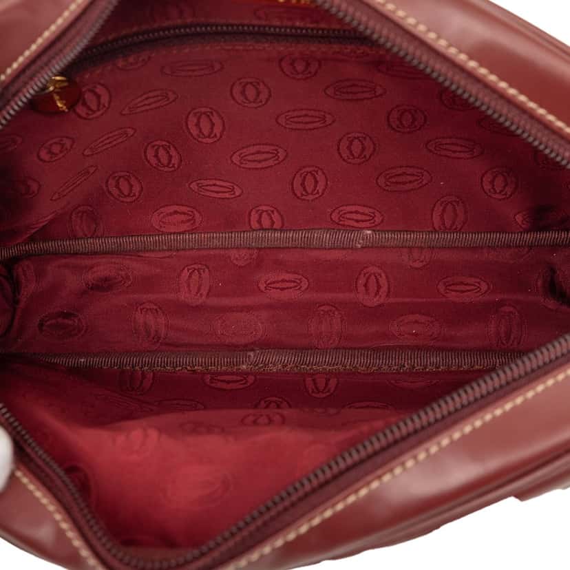 Cartier Leather Must De Cartier Crossbody Red Leather Very good condition - Model View
