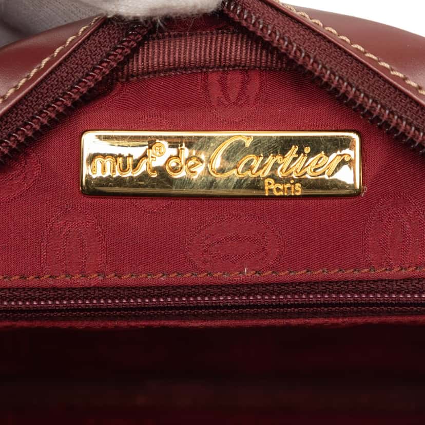 Cartier Leather Must De Cartier Crossbody Red Leather Very good condition - Box View