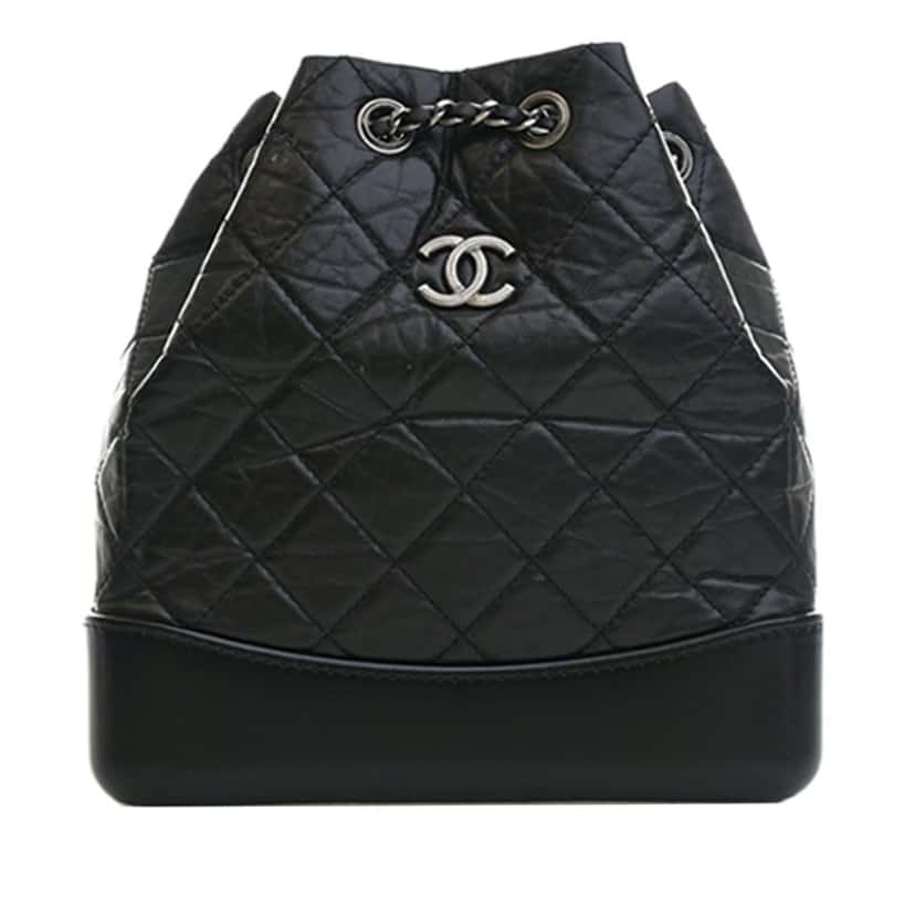 Chanel Small Quilted Aged Calfskin Gabrielle Backpack