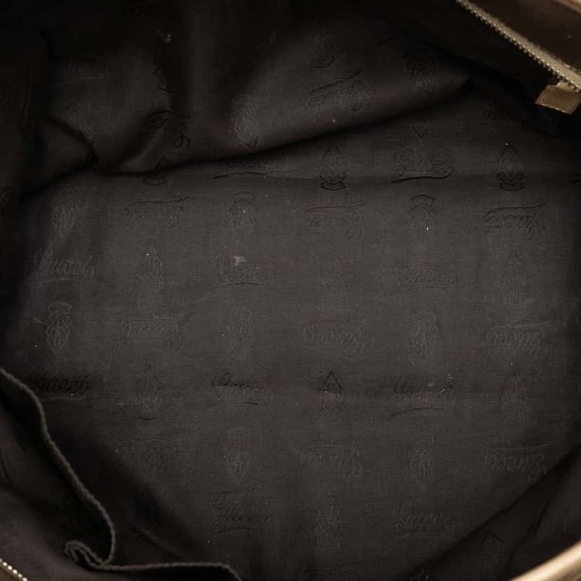 Gucci Medium GG Imprime Tote Gold Very good condition - Model View