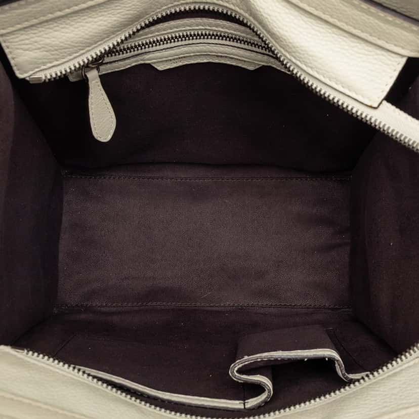 Celine Micro Leather Luggage Tote Brown Leather Very good condition - Model View