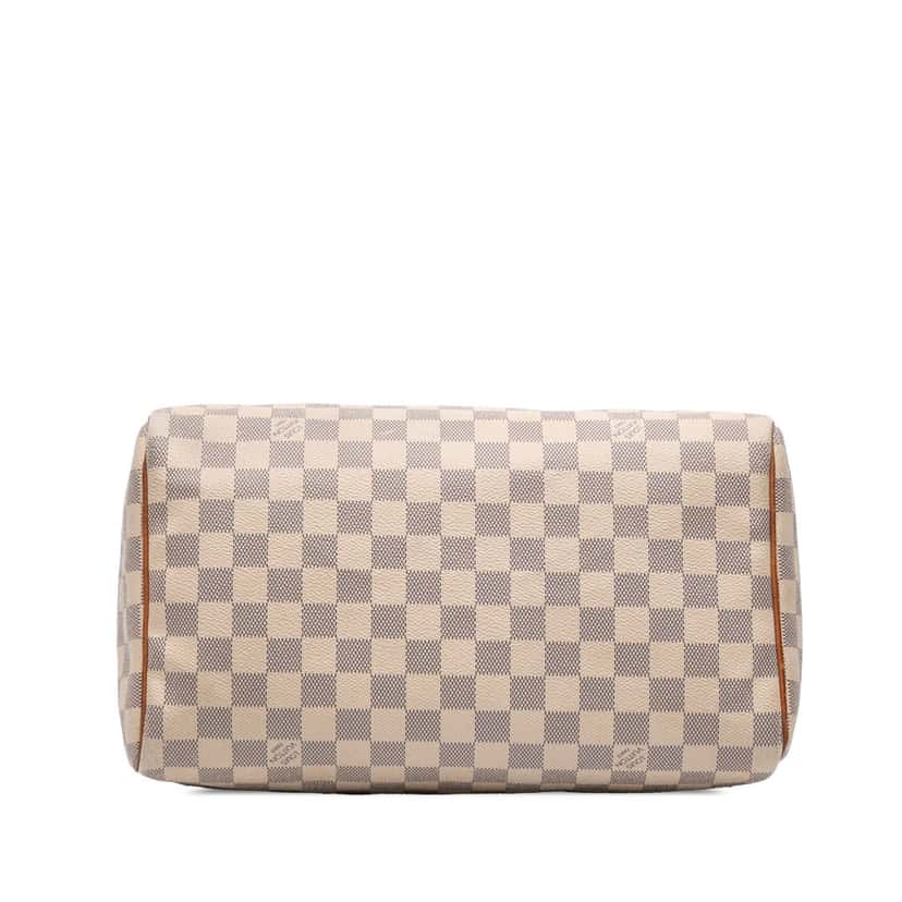 Louis Vuitton Damier Azur Speedy 30 White Very good condition - Inside View