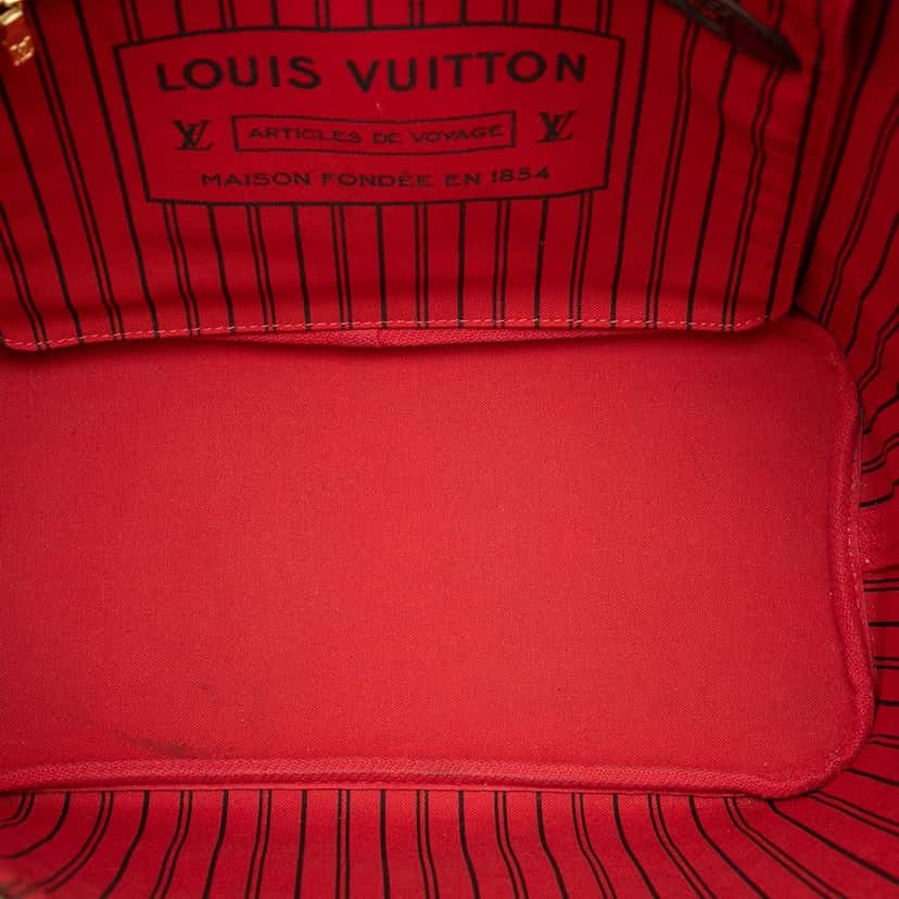 Louis Vuitton Damier Ebene Neverfull MM Brown Very good condition - Model View