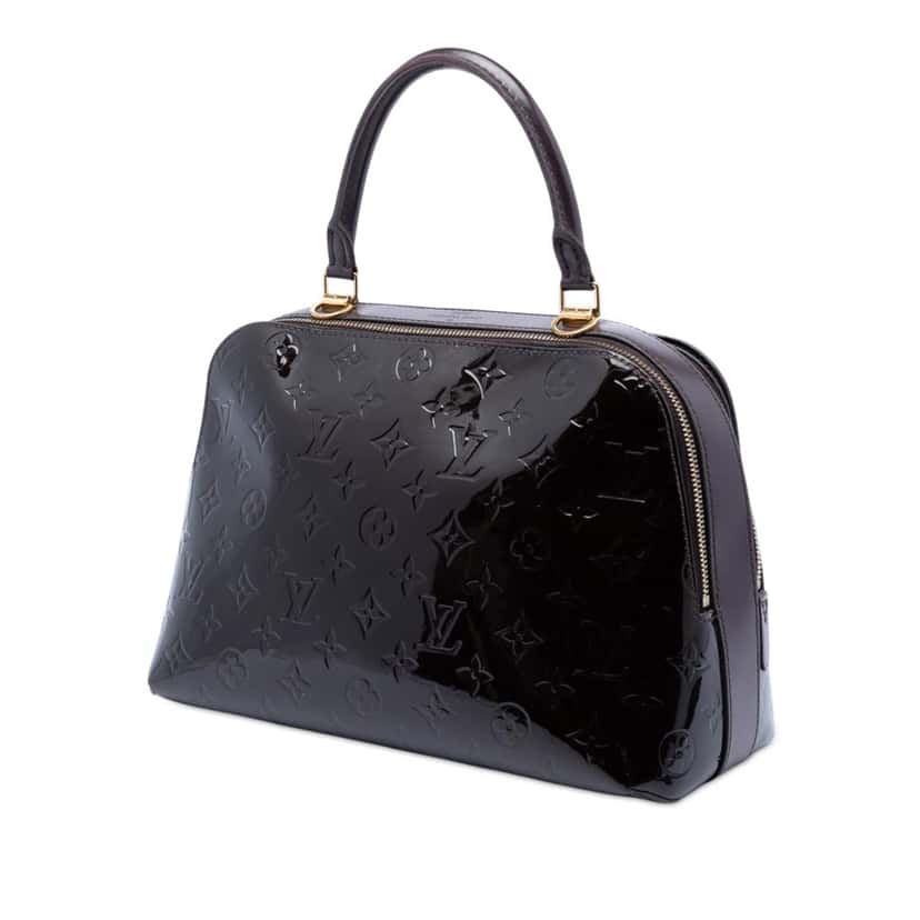 Louis Vuitton Monogram Vernis Melrose Purple Leather Very good condition - Back View