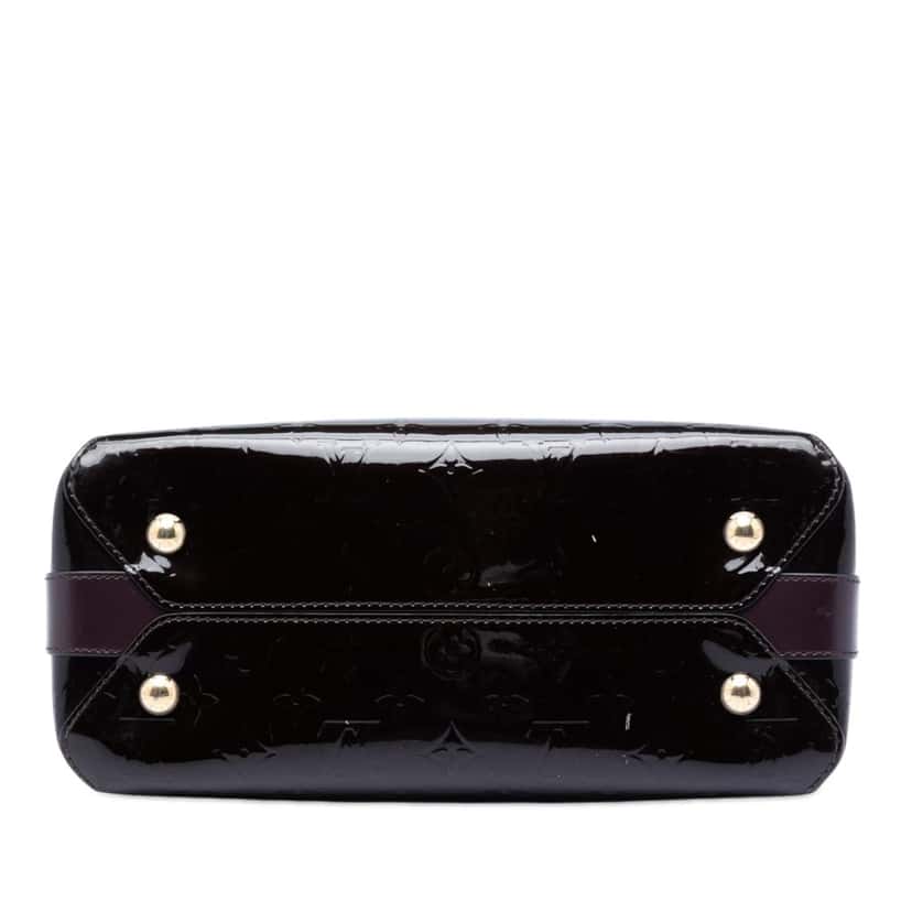 Louis Vuitton Monogram Vernis Melrose Purple Leather Very good condition - Inside View
