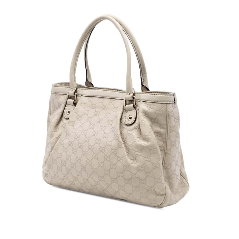 Gucci Guccissima Sukey Tote Brown Leather Very good condition - Back View
