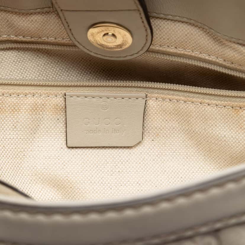 Gucci Guccissima Sukey Tote Brown Leather Very good condition - Box View