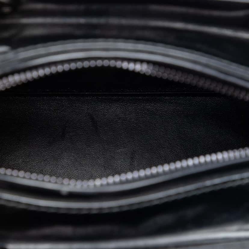 Dior Medium Patent Lady Dior Black Leather Very good condition - Model View