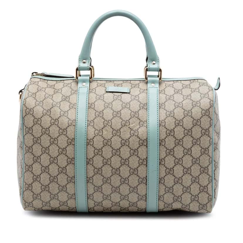 Gucci Medium GG Supreme Joy Boston Bag Beige Good condition - Front View