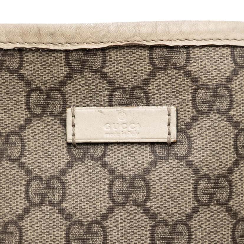 Gucci GG Supreme Joy Vertical Tote Beige Very good condition - Box View