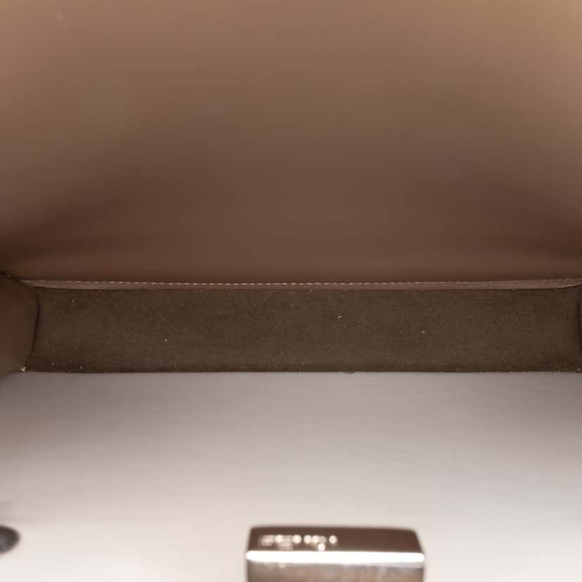 Fendi Small Zucca Leather Peekaboo ISeeU Satchel Brown Leather Very good condition - Box View