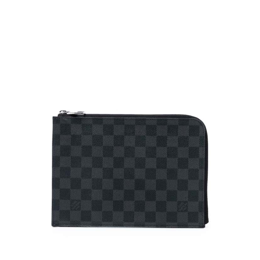 Louis Vuitton Damier Graphite Pochette Jour PM Black Very good condition - Front View
