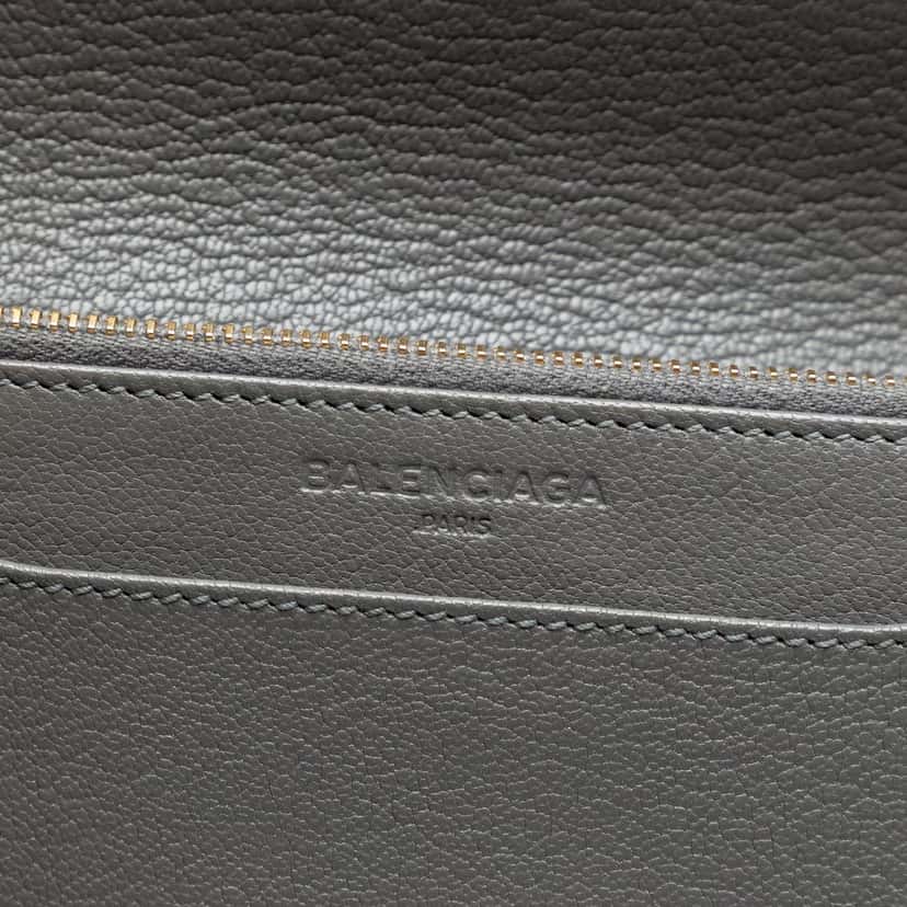 Balenciaga Chevre Motocross Metallic Edge Wallet on Chain Other Leather Very good condition - Box View